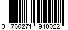 Barcode 3760271910022