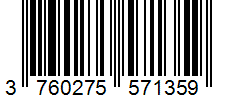 Barcode 3760275571359