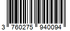 Barcode 3760275940094