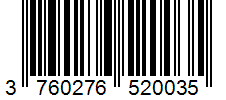 Barcode 3760276520035
