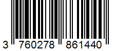 Barcode 3760278861440