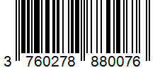 Barcode 3760278880076