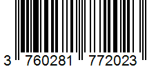 Barcode 3760281772023