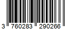 Barcode 3760283290266