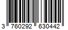 Barcode 3760292630442