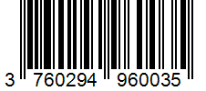 Barcode 3760294960035