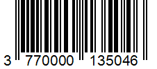 Barcode 3770000135046