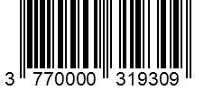Barcode 3770000319309