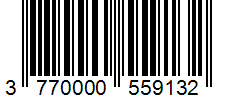 Barcode 3770000559132