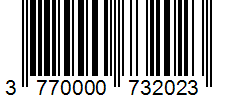 Barcode 3770000732023