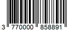 Barcode 3770000858891