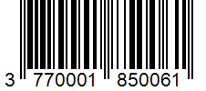 Barcode 3770001850061