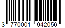 Barcode 3770001942056