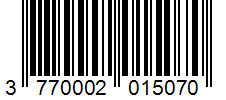 Barcode 3770002015070