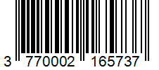Barcode 3770002165737