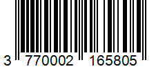 Barcode 3770002165805