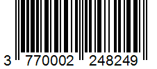 Barcode 3770002248249