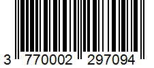 Barcode 3770002297094