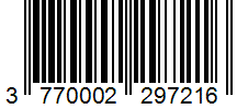 Barcode 3770002297216