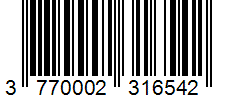 Barcode 3770002316542