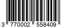 Barcode 3770002558409