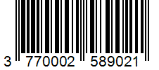 Barcode 3770002589021