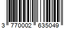 Barcode 3770002635049
