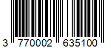 Barcode 3770002635100