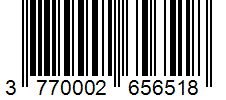 Barcode 3770002656518