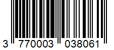 Barcode 3770003038061