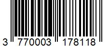 Barcode 3770003178118