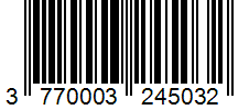 Barcode 3770003245032