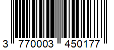 Barcode 3770003450177