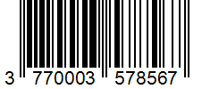 Barcode 3770003578567