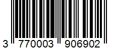 Barcode 3770003906902
