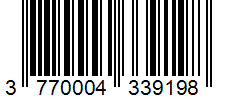 Barcode 3770004339198