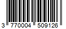 Barcode 3770004509126