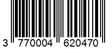 Barcode 3770004620470