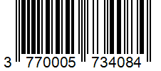 Barcode 3770005734084