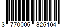 Barcode 3770005825164