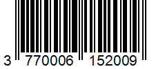 Barcode 3770006152009