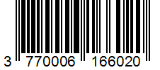 Barcode 3770006166020