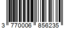 Barcode 3770006856235
