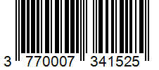 Barcode 3770007341525