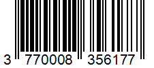Barcode 3770008356177