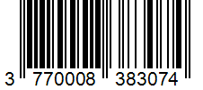 Barcode 3770008383074