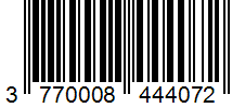 Barcode 3770008444072