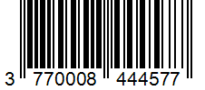 Barcode 3770008444577