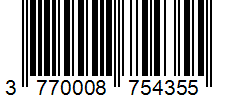 Barcode 3770008754355