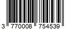 Barcode 3770008754539